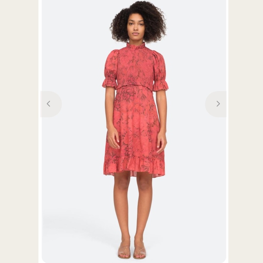 Sea New York Mimi Smocked Floral Dress